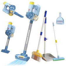 Kids Simulation Electric Vacuum Cleaner Cleaning Set for Toddlers Role Play Hous picture