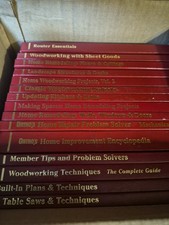 Handyman Club Of America Woodworking 17 Book Set Lot HC DIY Workshop Repair picture