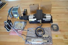 Parker 404XR/MX80L Linear Servo Motor XY Stage w/ E-DC & Vix500AH Drives - Mach3 picture
