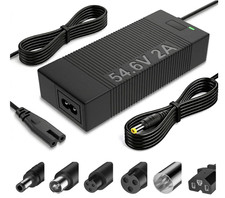 54.6V 2A Charger Universal Smart For 48V LiIon Battery 7 Plugs picture