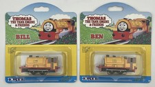 ERTL Thomas & Friends: Bill & Ben Diecast Trains - Sealed Vintage Carded Pair picture