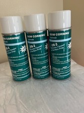 Lot 3 Vintage Dow Corning Solvent OS-2 Silicone Cleaner Surface Prep Spray 10 oz picture