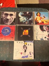 LOT OF 7 - THE CURE CD - STARING AT SEA DISINTEGRATION SHOW BLOODFLOWERS  GALORE picture