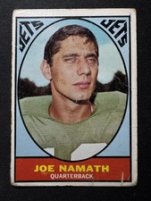 1967 Topps #98 Joe Namath (lower grade) New York Jets HOF Vintage picture