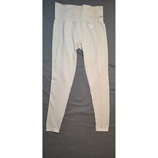 Gymshark Vital Seamless Men Small Grey Excellent High Waist Tights picture