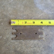 Vintage Piano Bearing Check Gauge Solid Brass Gauge  picture