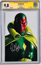 CGC Signature Series Graded 9.8 Marvel The Avengers #43 Signed by Paul Bettany picture