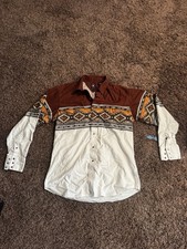 Panhandle Slim Vintage Pearl Snap Western Shirt Large picture