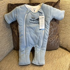 Baby Merlin's Magic Sleepsuit (Petite Small 3-6m 12-18lbs) Infant Blue picture