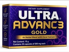 Ultra Advance Vitamin & Mineral Supplement 30 Caps 500 mg Hierbas Suplemento picture