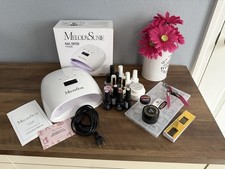 Complete Gel Nail Kit UV LED Lamp Builder Gel Tips Polish Set picture