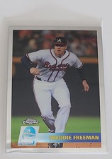 2011 Topps Chrome - Vintage Chrome Freddie Freeman #VC45 (RC) picture