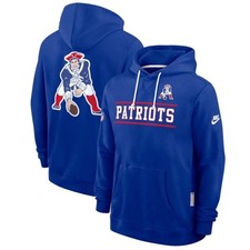 New England Patriots AUTHENTIC Nike Sideline Standard Issue Hoodie NFL Throwback picture