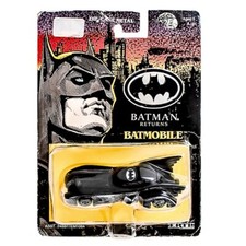 VTG 1992 DC Comics Batman Returns The Movie Diecast Batmobile Ertl picture