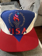 Usa Baseball Hat, Atlanta Olympics 1996  Brand New With Tag picture