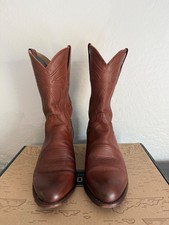 Tecovas The Cartwright Calfskin Bourbon Cowboy Boots 12EE, Comes with Box picture