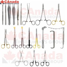 23 Pcs Plastic Surgery Abdominoplasty Tummy Tuck Instrument Set Surgical DS-2523 picture