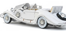 Mercedes-Benz Vintage1930Antique Car1955Custom Built TIN Metal Body 1:18 Model picture