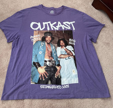 ⁠Outkast Graphic Tee Shirt 2XL NWT New Andre 3000 Big Boi Hip Hop Band Merch picture