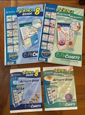Vintage Science Stem School Learning Grade 8 Book Dry Erase Flip Chart Like New picture