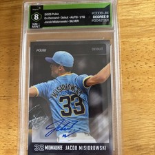 2025 Pulse On Demand Debut Jacob Misiorowski Silver Auto 1/10 picture