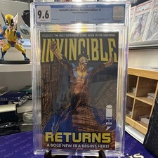 CGC 9.6 Invincible Returns Facsimile Edition #1 David Finch Cover Kirkman picture
