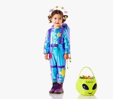 Pottery Barn Kids Light-Up Cosmic Sparkle Astronaut Halloween Costume picture