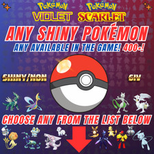 Choose Any SHINY Pokemon (6IV) - Pokemon SCARLET And VIOLET ✨ picture