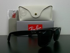 Ray-Ban RB2140 Wayfarer Classic Sunglasses Gray Polarized 50mm Never Worn picture