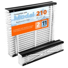 2 Pack 210 Replacement Filter Compatible with AprilAire Models 20x25x4 picture