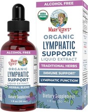 MaryRuth's Organic Lymphatic Promote - Echinacea & Elderberry Drops – Vegan – 30 picture