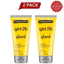 got2b Glued Styling Spiking Hair Gel, Water-Resistant, Bold, , 6 oz (2 Pack) picture