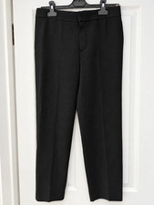 Chloe Black Work Trousers Size 36 NWT picture