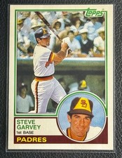 ‼️STELLAR VINTAGE‼️1983 Topps Traded Steve Garvey #37T San Diego Padres MLB HOF picture