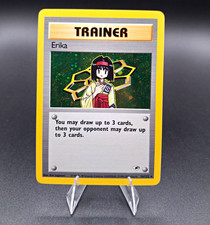 Wizards of the Coast Erika 16/132 Gym Heroes Holo Rare Unlimited 2000 picture