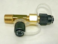 15195 Combination Inlet Tee Fitting For R-12 & R-134A, Robinair Vacuum Pump picture