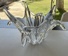 Vintage Baccarat Crystal Stella Starfish Centerpiece Bowl Splash France Signed picture
