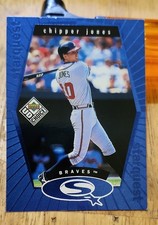 1999 Upper Deck UD Choice - Starquest Chipper Jones #SQ10 Red picture
