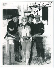 F TROOP - KEN BERRY SIGNED PHOTO #1 Authentic 1990's IN-PERSON AUTOGRAPH Western picture