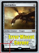 ERROR Miscut Corner - Steel Hellkite #327 Tarkir Dragonstorm Magic MTG - NM picture