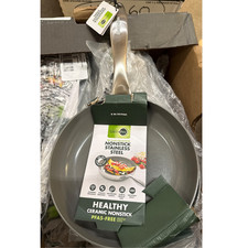 GreenPan 8” Frypan Tri-Clad Nonstick Stainless Steel PFAS-Free New picture