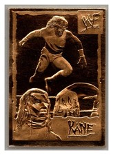 1999-2005 Danbury Mint WWF Gold Card Kane Embossed Wrestling Collectible WWE picture