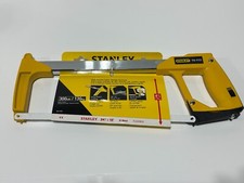 NEW Stanley 12’ High Tension Quick Change Hacksaw, Model 15-113, Yellow / Black picture