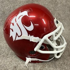 Late 90s Washington State Cougars Mini Helmet Schutt Air Speed 3 5/8 Vintage Y2K picture
