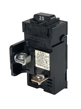 Bulldog P120, 20 Amp, 120 Volt, 1 Pole Pushmatic Circuit Breaker- WARRANTY picture