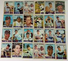 Topps - 1967 - Chicago White Sox - (24) Sharp Cards-Smoky Burgess-Wilbur Wood picture