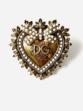 Dolce & Gabbana Devotion Heart Pearl Belt Buckle picture