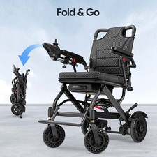 32LB Foldable Electric Wheelchair Intelligent Lightweight Wheelchair For Airline picture