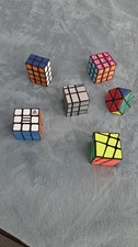 Vintage & Rare Twisty Puzzle Lot of 6 - Quble Word Cube, WitEden 3x3x9,... picture