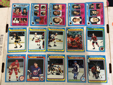 Lot of 156 1979-80 Topps NHL Hockey Cards High Grade See Pics picture